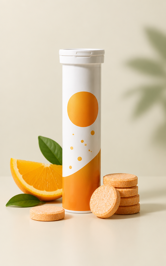 Vitamina C 1000mg — 30 Comprimidos Efervescentes