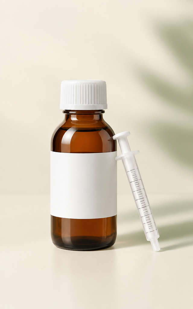 Xarope Infantil 100ml + Seringa Dosadora